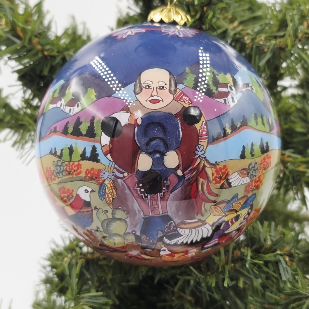 Colorful Hand-Painted‎ Ornament